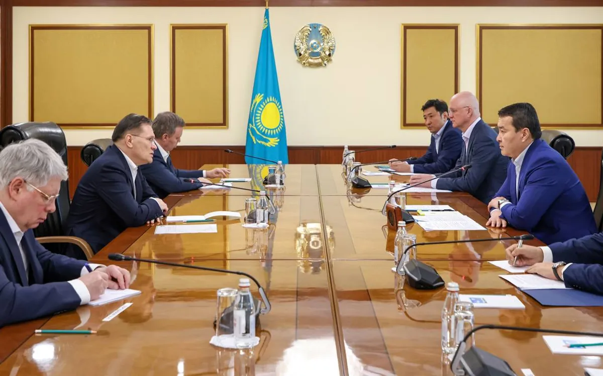 E38020FF 53AD 42B0 BE6C 4771720F243D Представители Казахстана и Росатома обсудили расширение добычи урана